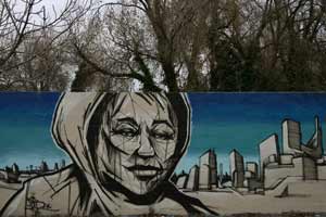 graffitis et slogans par Nathalie Pierre