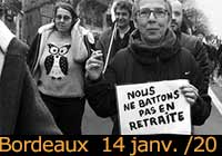 14 janvier 2020 à Bordeaux