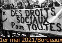 1er mai 2021 à Bordeaux