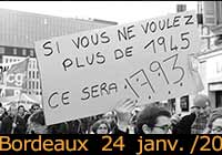 24 janvier 2020 à Bordeaux