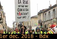 Gilets jaunes 1er décembre 2018 à Bordeaux