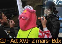Gilets jaunes - Acte XVI - 2 mars 2019 à Bordeaux