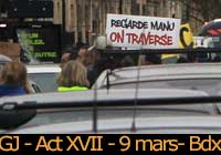 Gilets jaunes - Acte XVII - 9 mars 2019 à Bordeaux