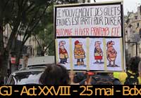 Gilets jaunes - Acte XXVIII - 25 mai 2019 à Bordeaux
